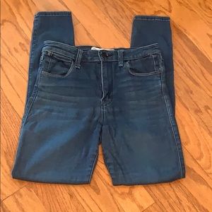 Abercrombie and Fitch ultra skinny high rise jeans